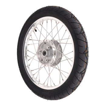 Komplettrad, Alufelge (hinten) 1,50x16 mit HEIDENAU K55, Simson S50, S51, S53, S70, KR51, SR4-